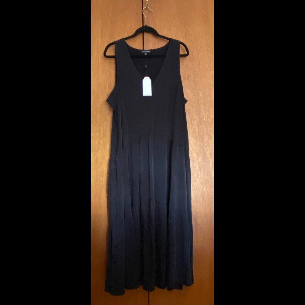 NWT Universal Standard Emily Cupro Maxi Dress